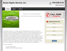 Tablet Screenshot of essexcountyseptic.com
